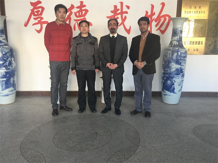 伊朗客戶(hù)來(lái)公司洽談合作